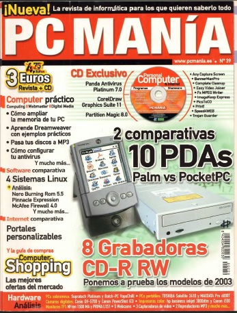 PCME2 39 - Revista PC Mania [2002/2003] [Pdf] [Varios servidores]