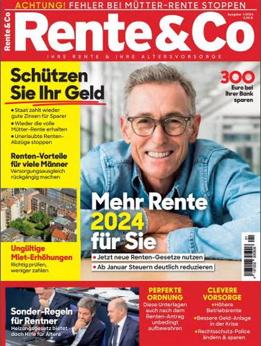 Cover: Rente und Co Magazin Januar No 01 2024