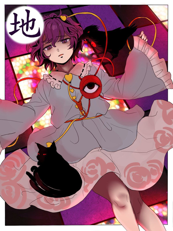 komeiji-satori-reiuji-utsuho-kaenbyou-rin-kaenbyou-rin-and-reiuji-utsuho-touhou-and-1-more-drawn-b