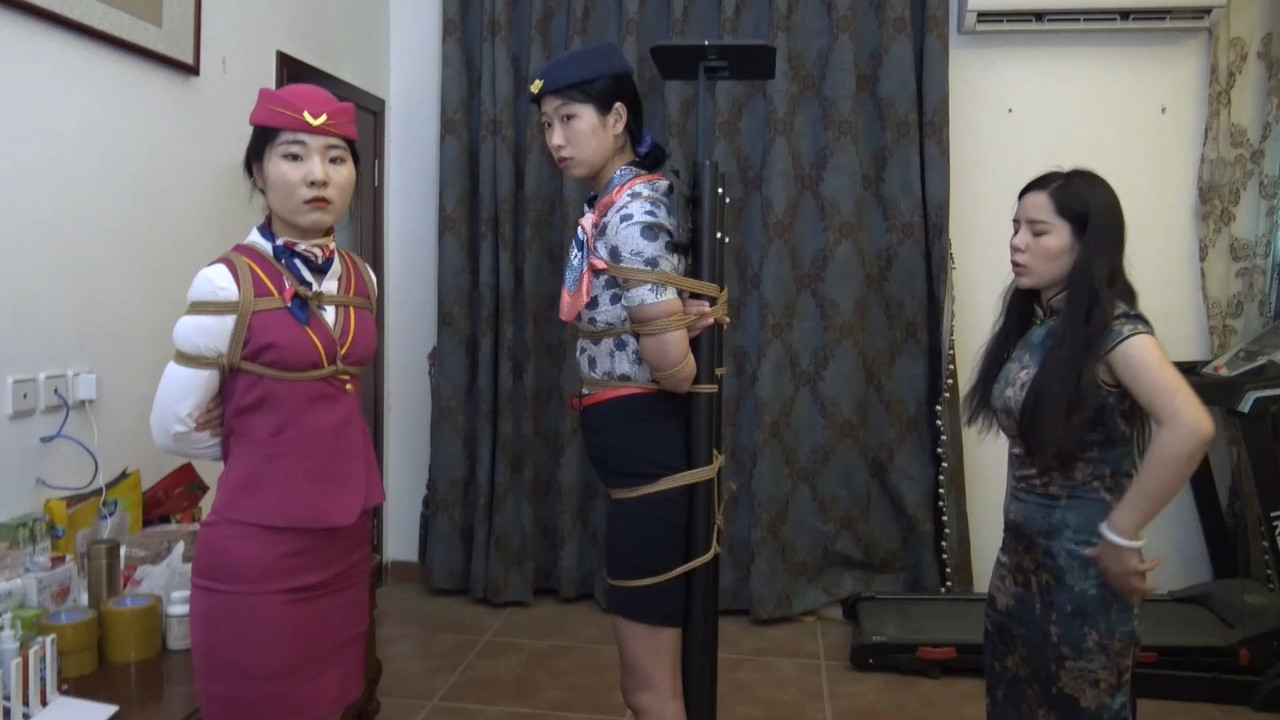 胜景影视 固定架上电击空姐女M.mp4_20220720_185121.152