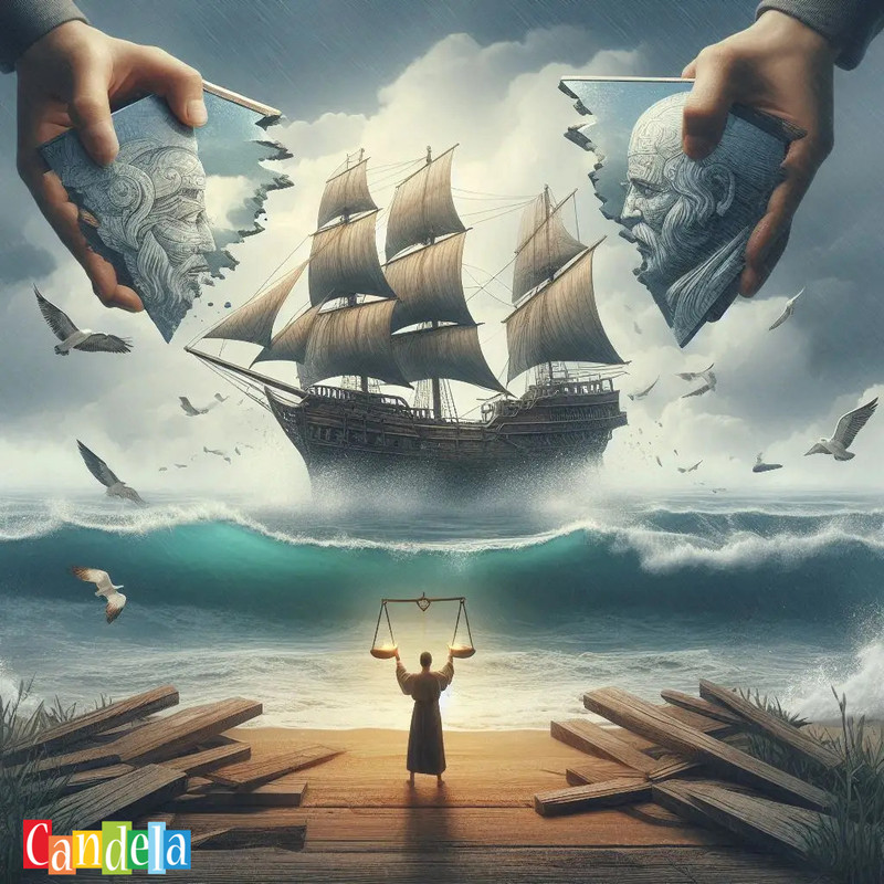 مفارقة السفينة الغريبة: تحدي أساسيات الهوية والمنطق