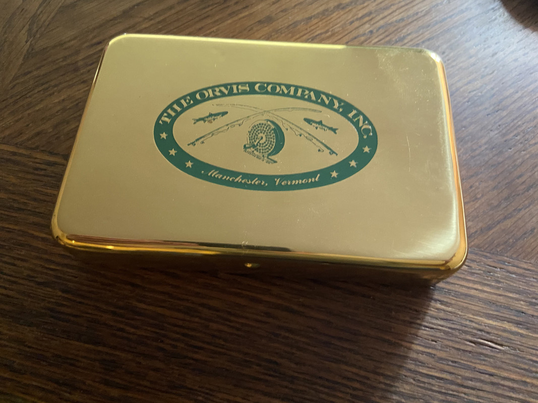 Vintage brass Orvis fly box - The Classic Fly Rod Forum Vintage brass Orvis fly box - The Classic Fly Rod Forum