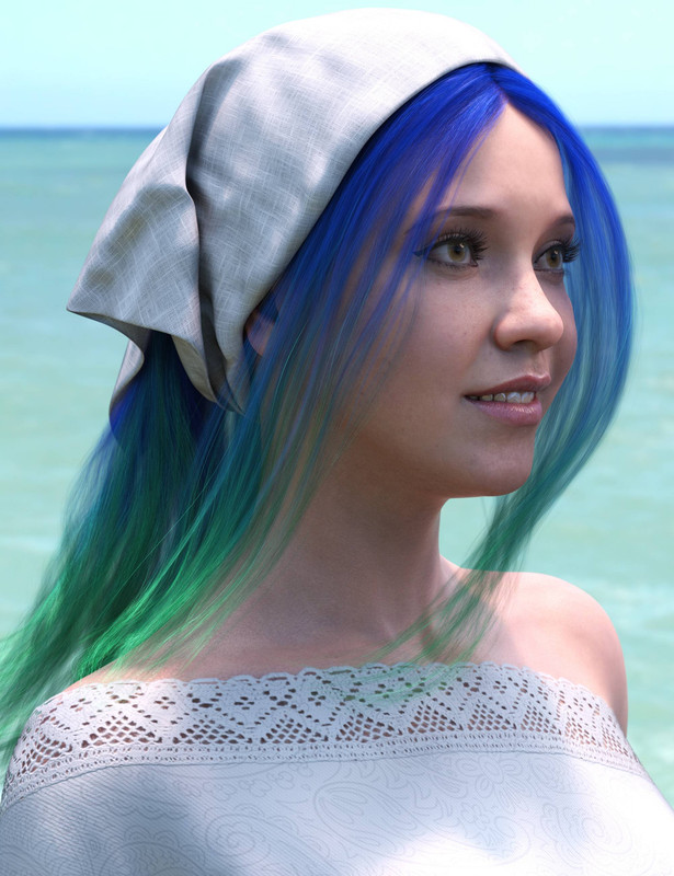 Summer Scarf Hair Texture Expansion Summer Scarf Hair Texture Expansion