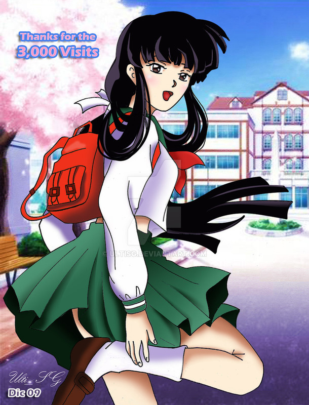 Hình vẽ Kikyou, Kagome, Sango bộ Inuyasha - Page 5 Schoolgirl_kikyo_by_ultisg-d2eqgw9