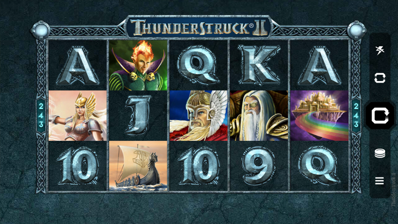 Thunderstruck II slot game