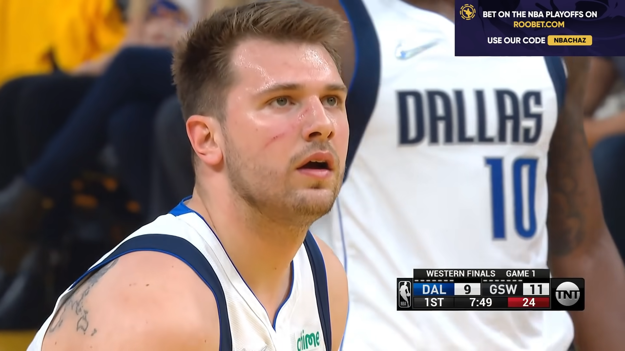 Luka-Doncic-gets-scratched-across-the-face-by-Andrew-Wiggins-in-game-1-0-22-screenshot