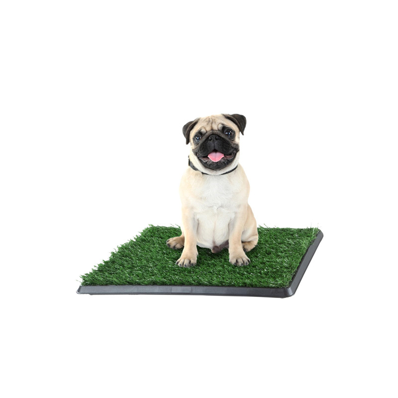 PETMAKER Artificial Grass Puppy Pee Pad 16x20 with Tray