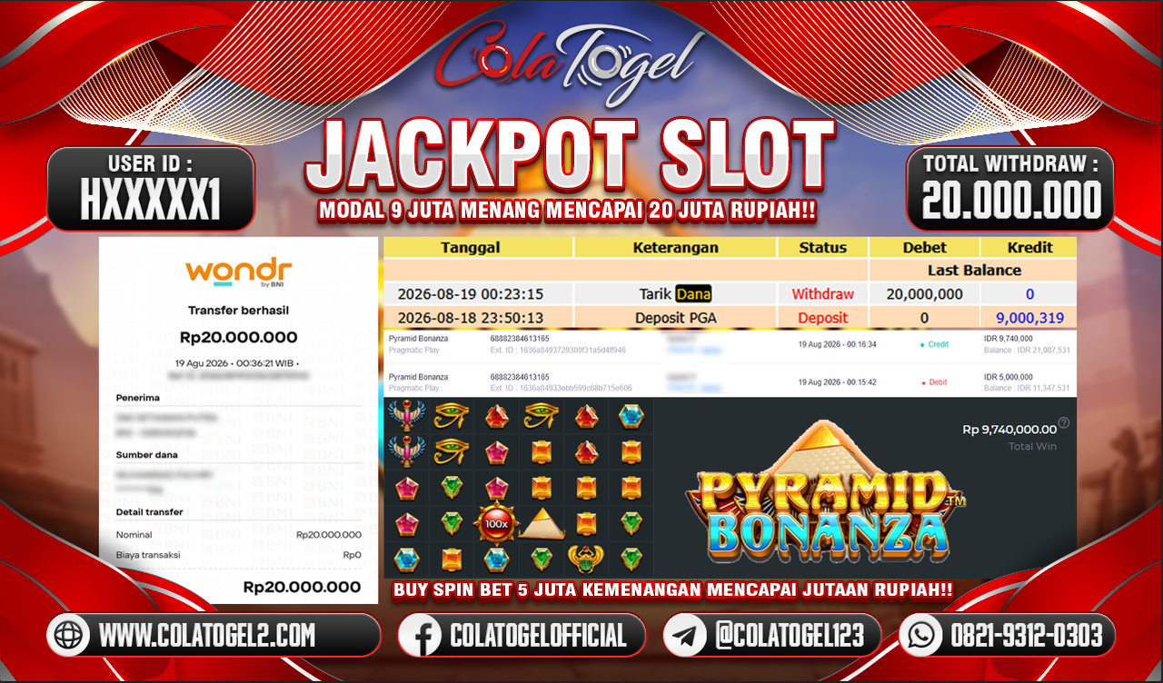 JACKPOT SLOT GACOR!!