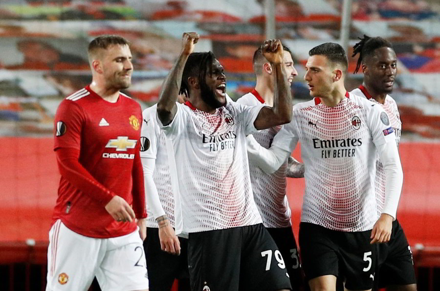 Rojadirecta Milan Manchester United Streaming TarjetaRojaOnline Gratis Diretta Live TV.