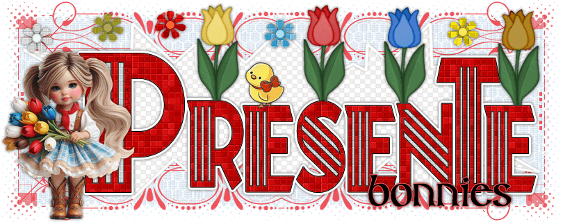 Presente Peque y Tulipanes bonnies