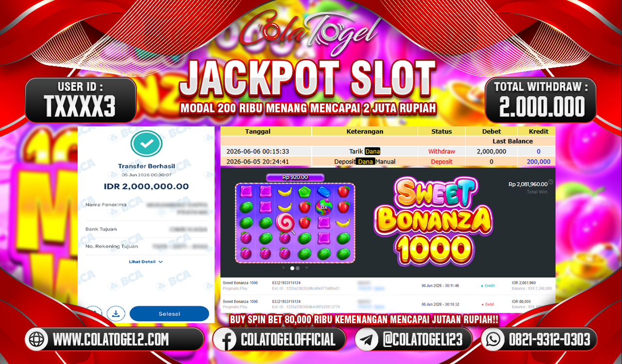 JACKPOT SLOT GACOR!!
