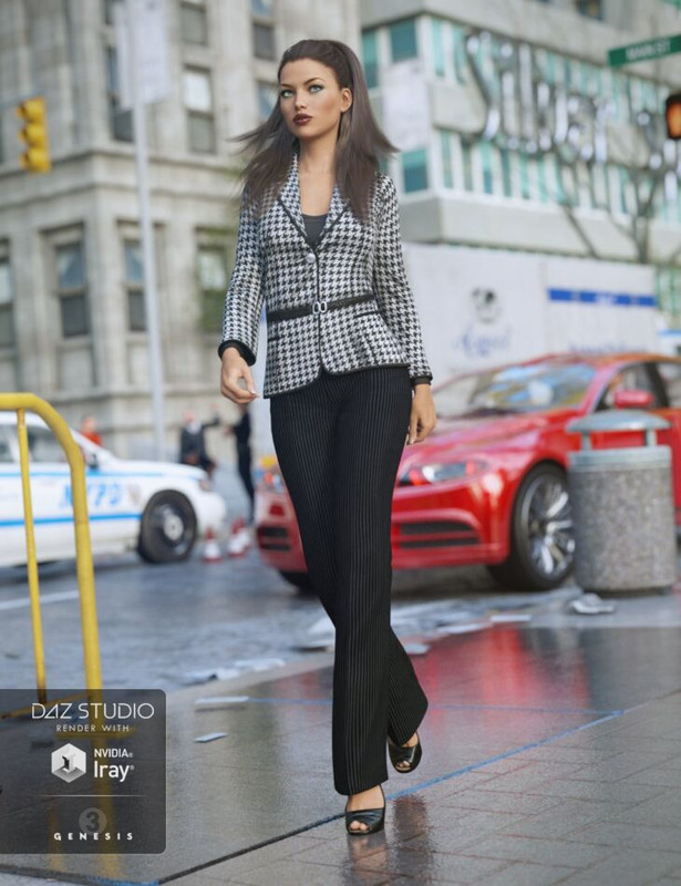 New York Essence Fashion Outfit for Genesis 3 Female(s)