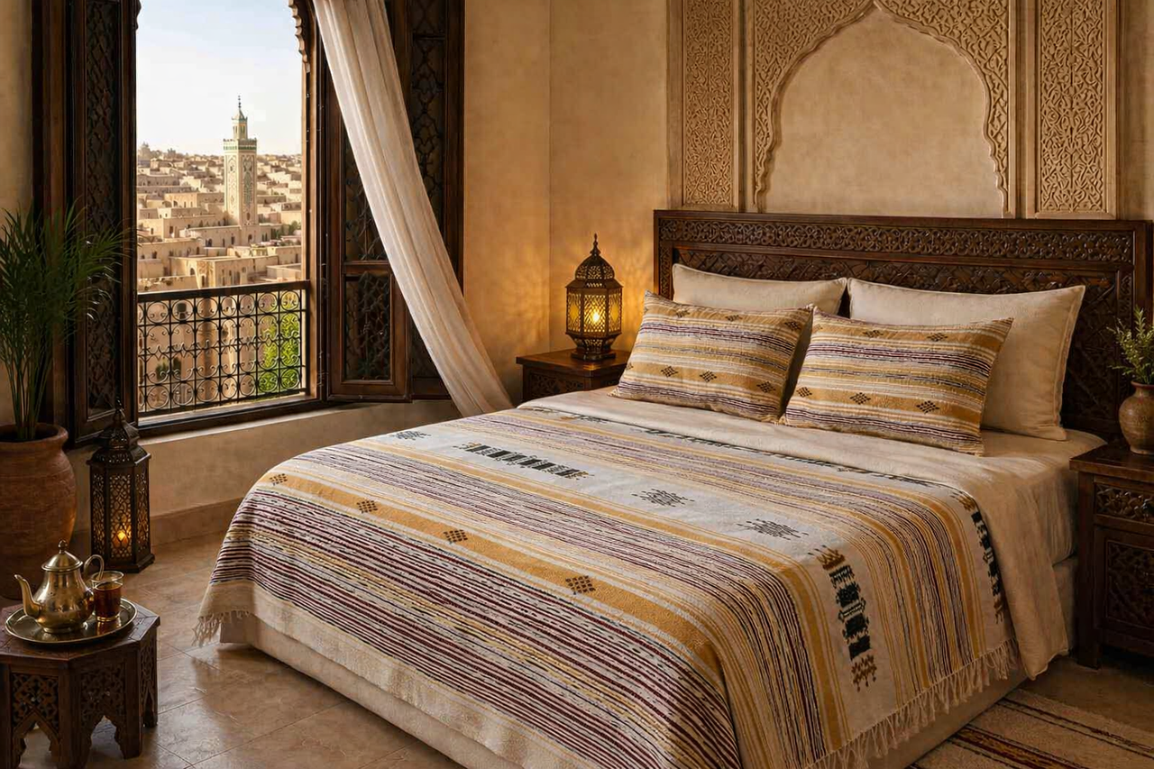 Handmade Moroccan Blanket