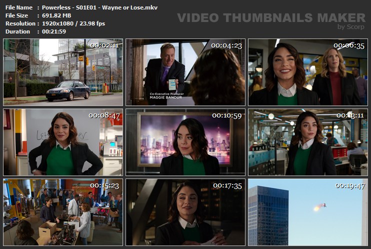 Powerless S01E01 Wayne or Lose mkv