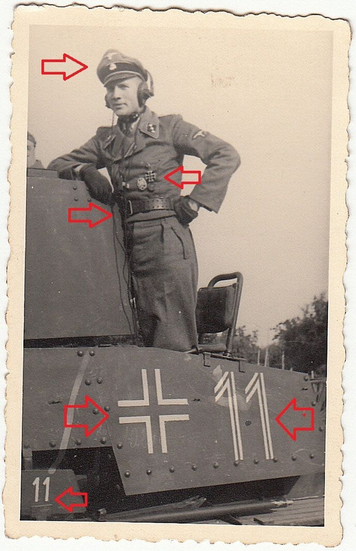 Soldat Uniform Elite XX Panzer Panzerjäger Marde