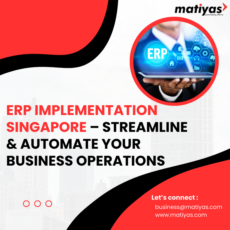 ERP Implementation Singapore Streamline Automate Your Business Operations