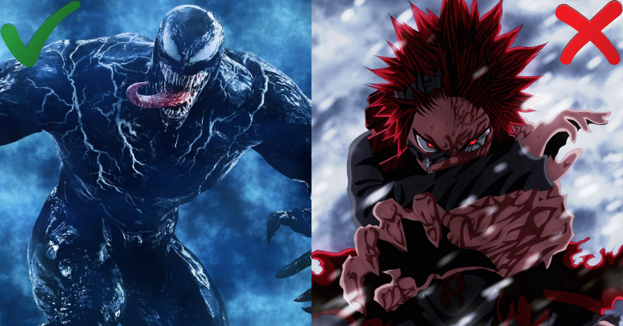 MHA Characters That Venom Of Marvel Could Or Couldn't Defeat