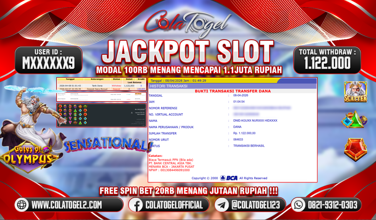 JACKPOT SLOT GACORR!!