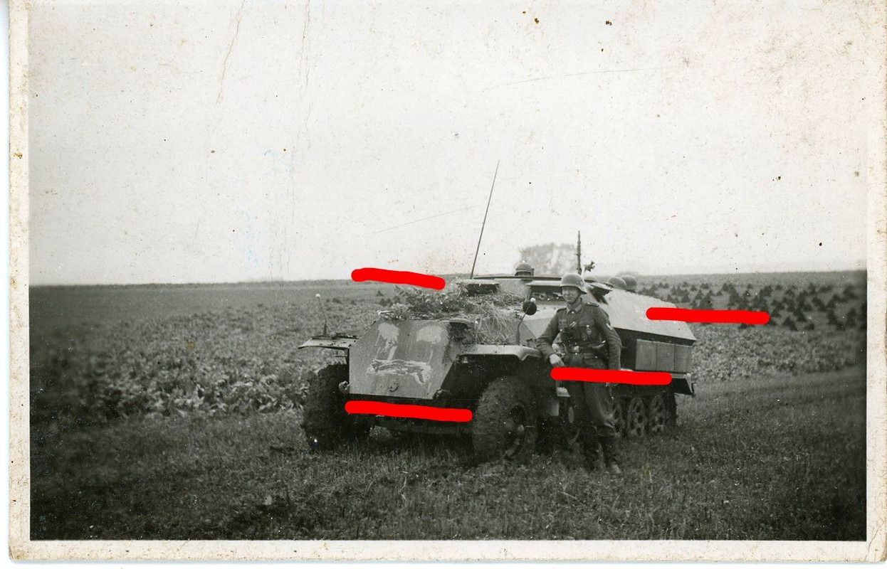 Russland Kämpfe Halbkette SPW Foto