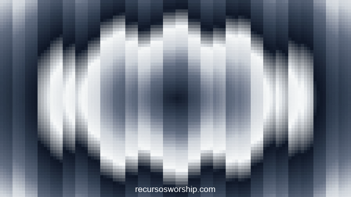 loop vj trama azul marino ondas concéntricas