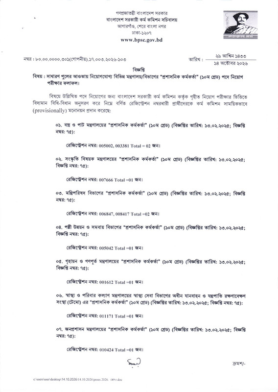 BPSC-Non-Cadre-Administrative-Officer-Final-Result-2026-PDF-1