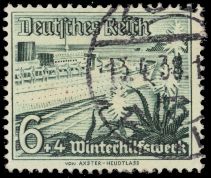 GERMANY B110 – Maritime Heritage „Passenger Steamer“ (pc14788)