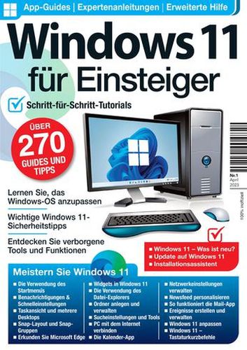 Cover: Windows 11 für Einsteiger Magazin No 01 2023