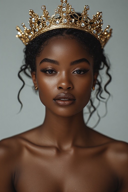 Naked-ebony-Queen-crown-sharp-(37)