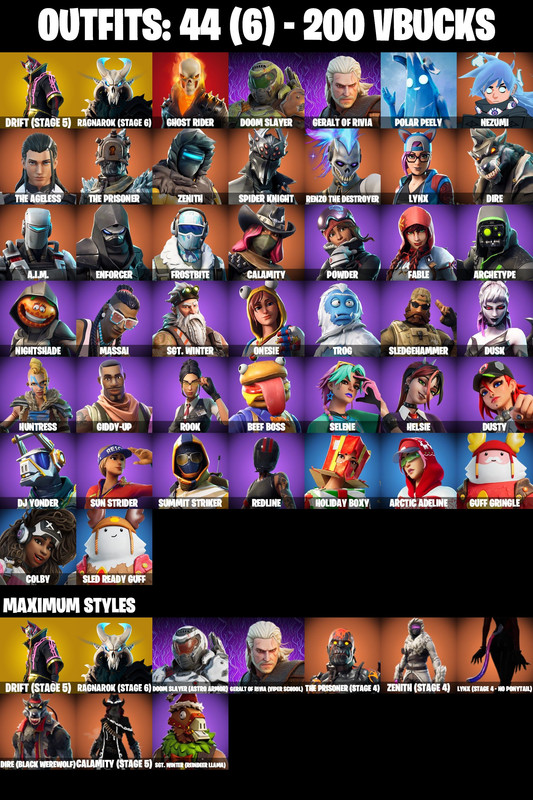 skins comp