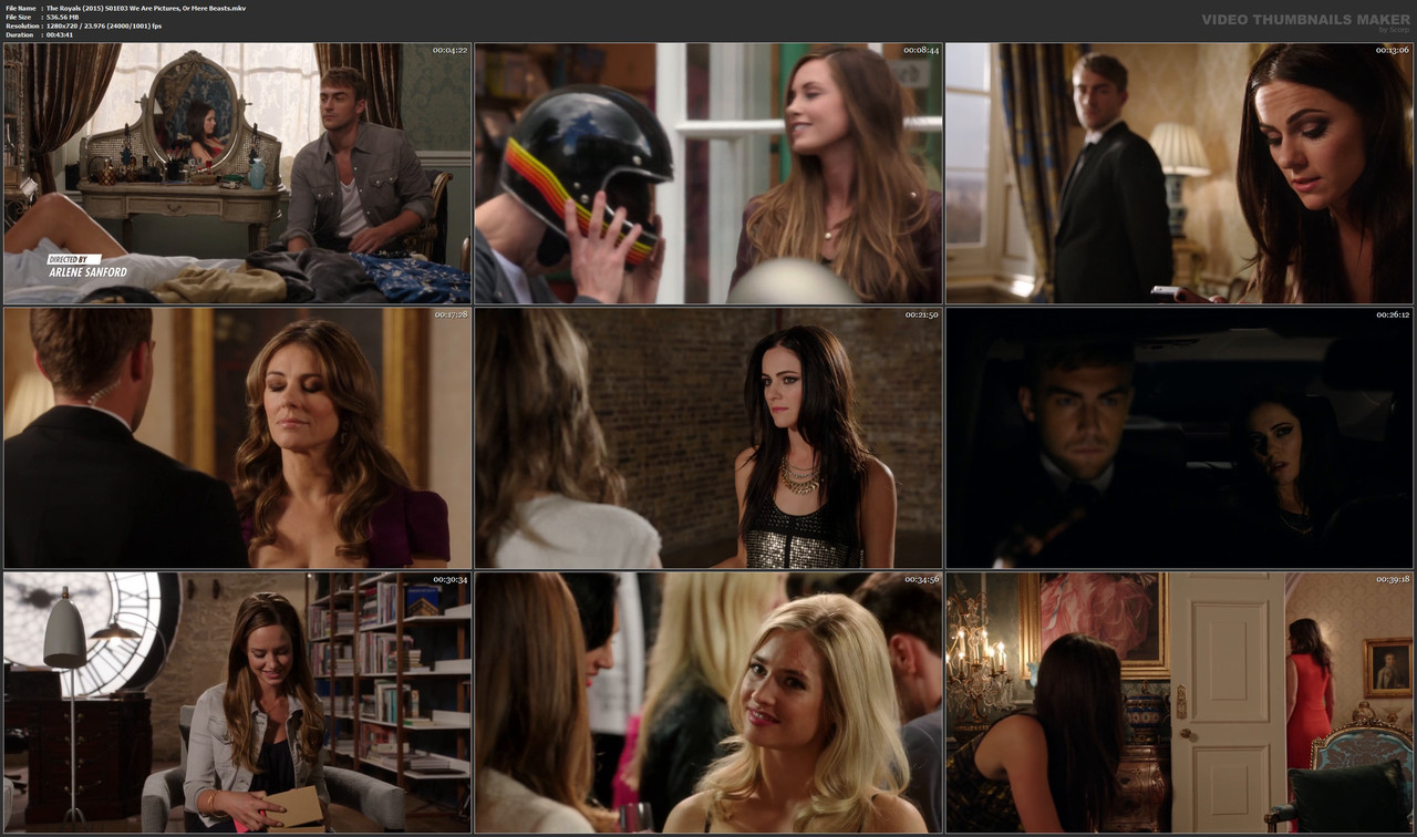 The Royals (2015) S01E03 We Are Pictures, Or Mere Beasts.mkv