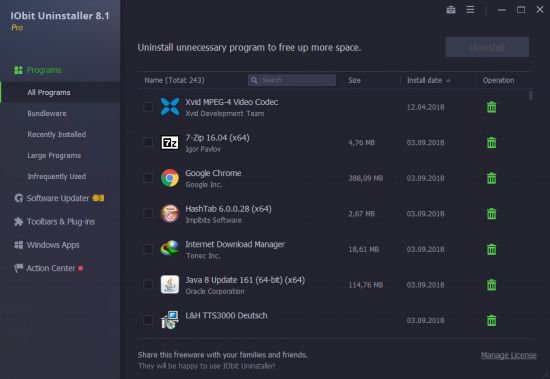 IObit Uninstaller Pro 8.3.0.11 Multilingul IObit Uninstaller Pro 8.3.0.11 Multilingul