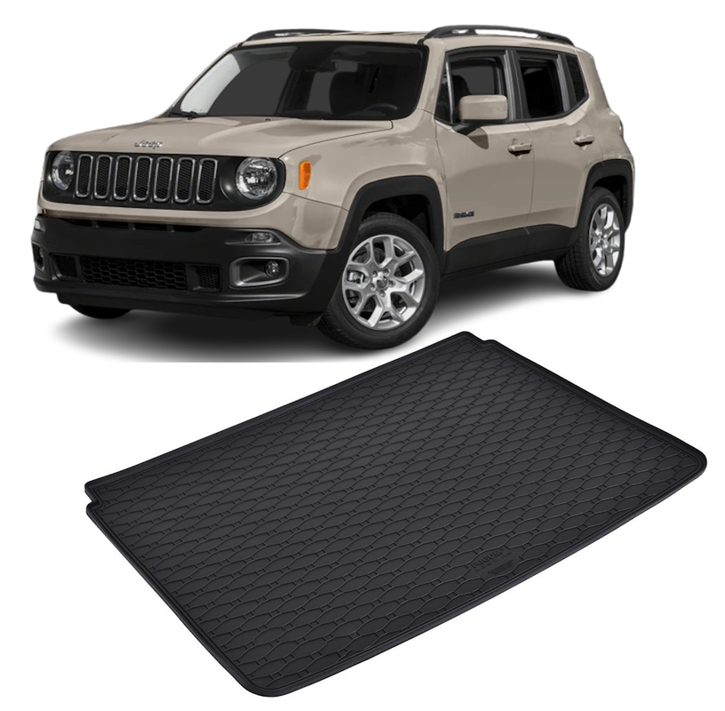 Tavita auto JEEP Renegade 2014-2018, protectie portbagaj, Cri-Flo, din cauciuc 100%, compatibil cu autoturismul JEEP Renegade