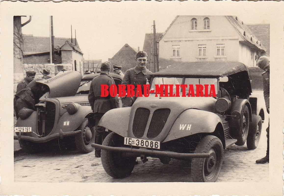 Tempo G 1200 Wehrmacht Kübelwagen Geländewagen V