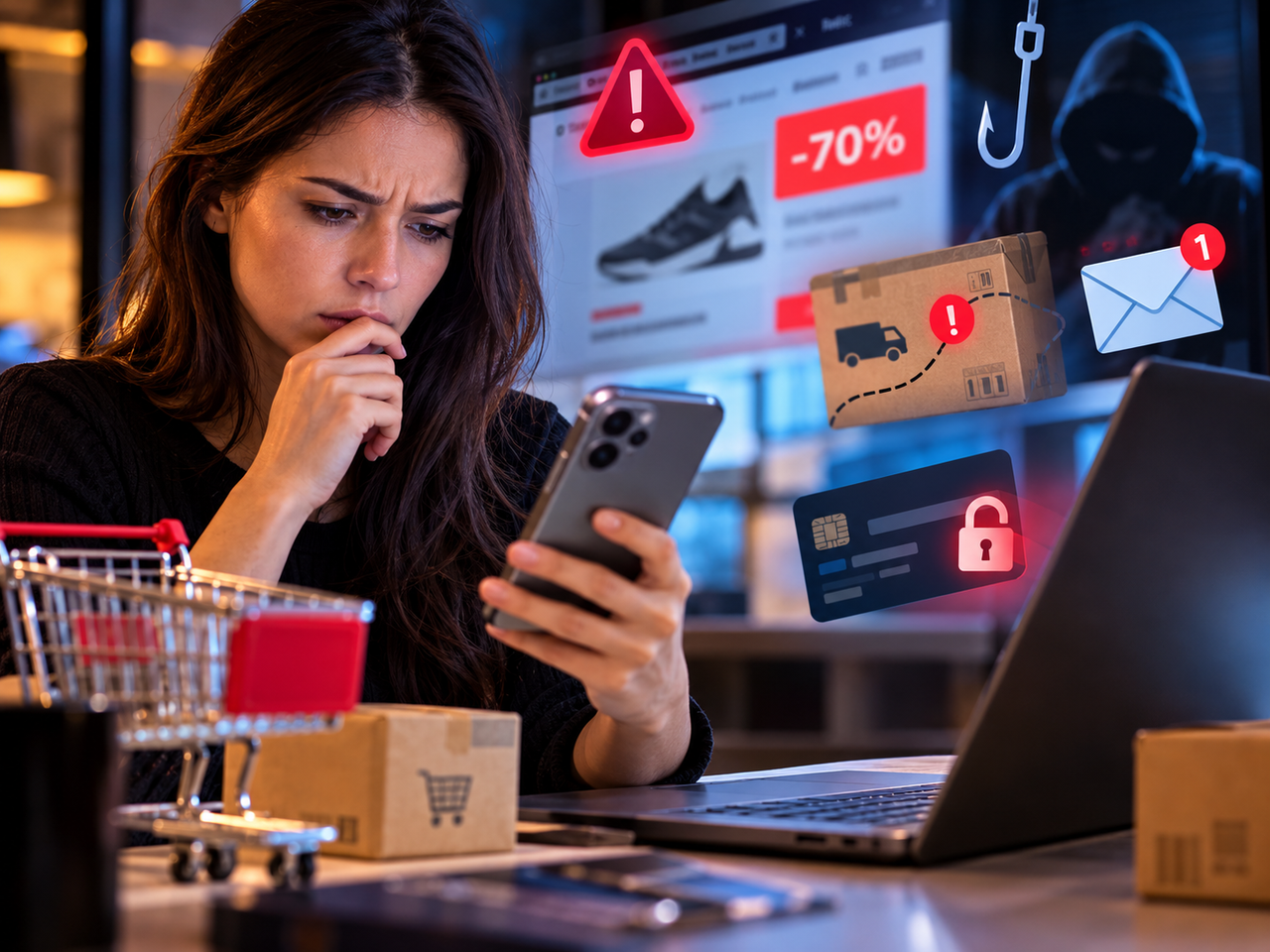Os 5 erros mais comuns nas compras on-line e como eles abrem caminho para golpes