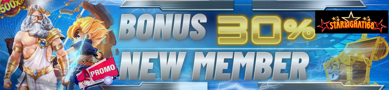 BONUS NEW MEMBER 30%