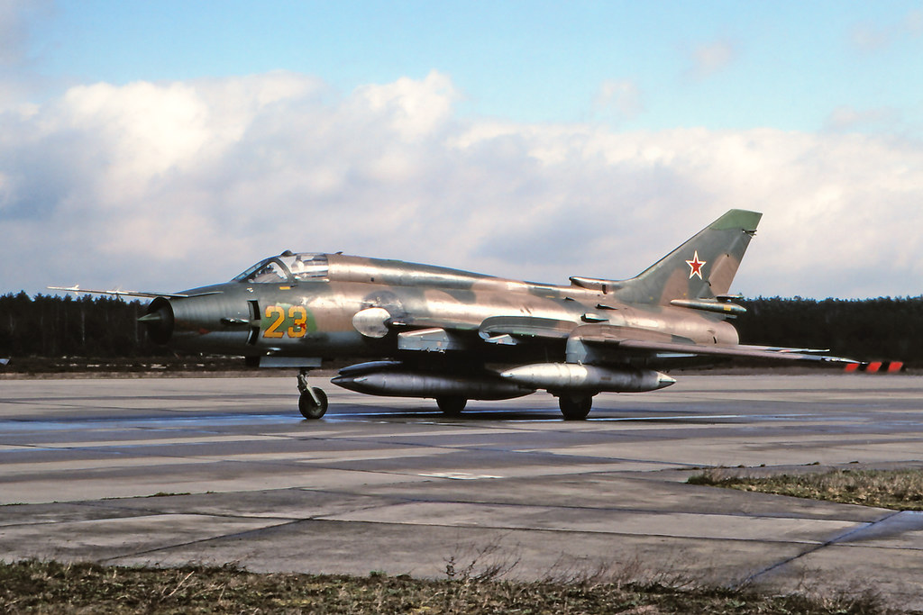20 GvAPIB Su-17M4 23 yellow_16513, Last day in Germany.