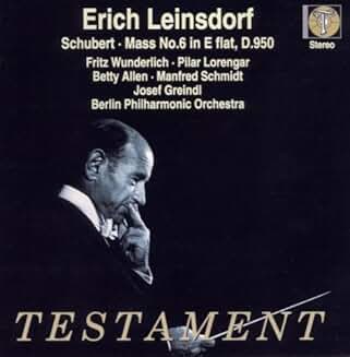 Schubert Mass 960 Leinsdorf