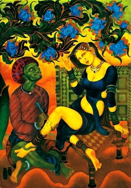 A Ramachandran Yayati Series