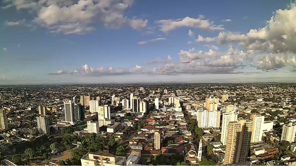 Campo Grande nesta manhã de quarta-feira ©FRANCISCO BRITTO
