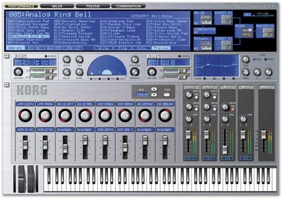 KORG LegacyCell 1.6.0 (x64)