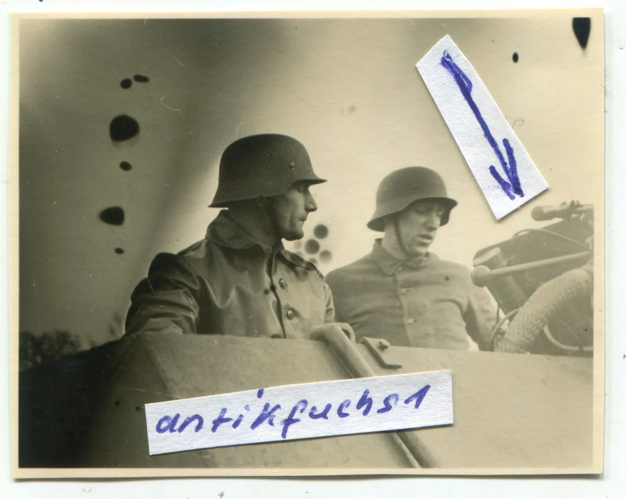Foto 2 SPW Schützen Panzer als Flammpanzer mit Flammenwerfer 1944 (1)