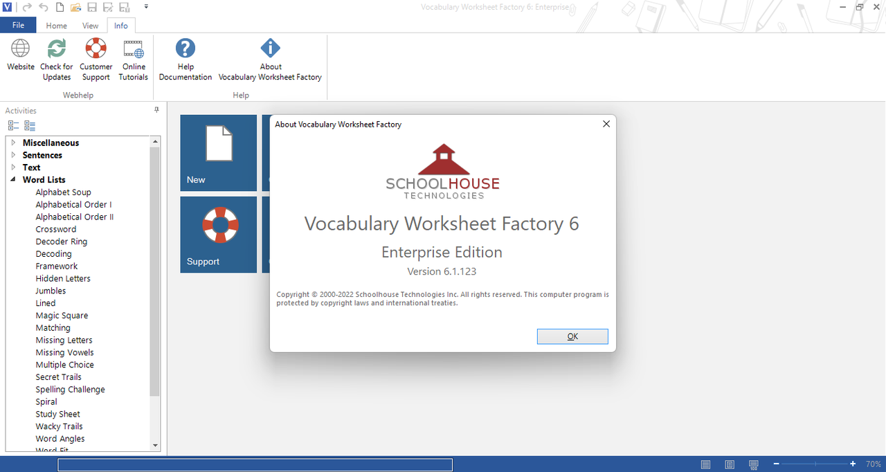 Vocabulary Worksheet Factory Enterprise 6.1.123.0 2022-08-05-145420