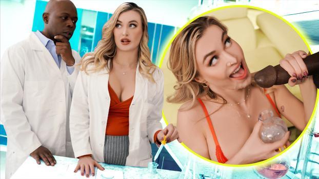 BBCParadise – Natalia Starr – It’s for Research! MILF Scientist Milks BBC Lab Partner