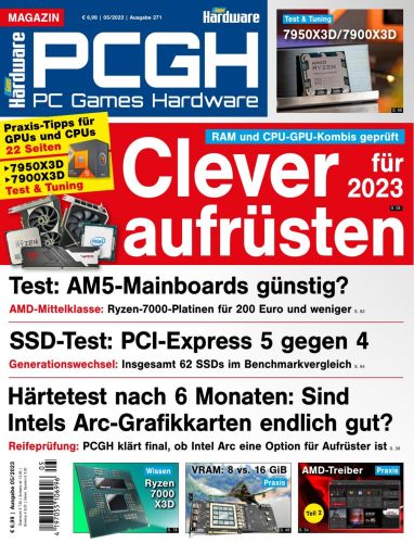 Cover: Pc Games Hardware Magazin Mai No 05 2023