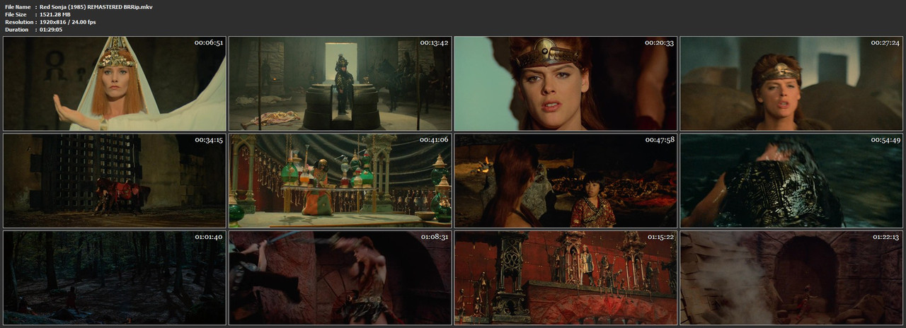 Red Sonja (1985) REMASTERED BRRip mkv