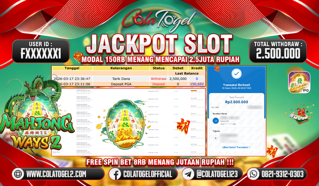 JACKPOT SLOT GACORR!!