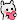 Pixel art of a bunny holding a heart