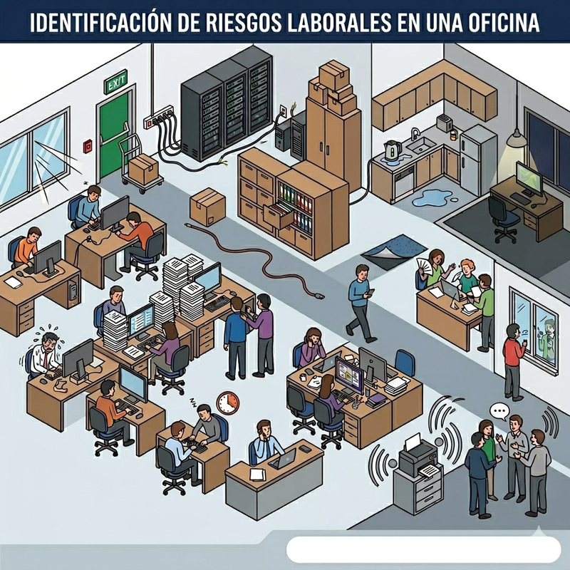 Oficina limpia de riesgos