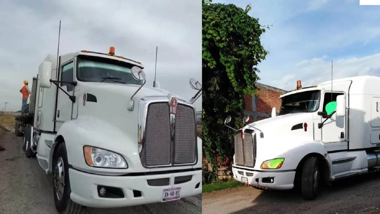 Mujeres roban tráiler en Atlixco, abandonaron a los conductores en una zanja