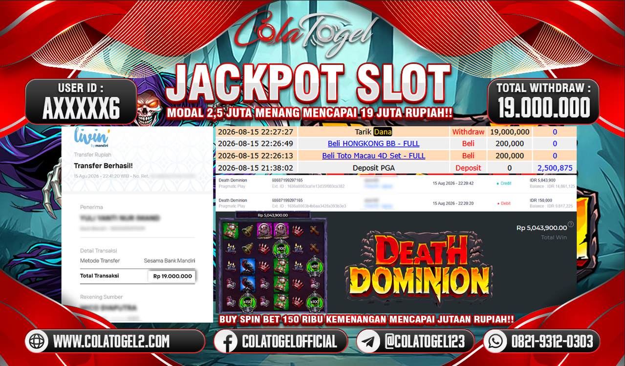JACKPOT SLOT GACOR!!